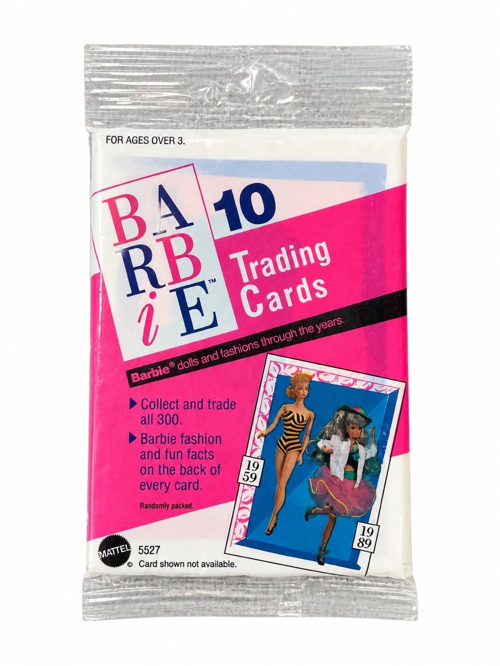 Vintage Barbie Trading Cards Pack
